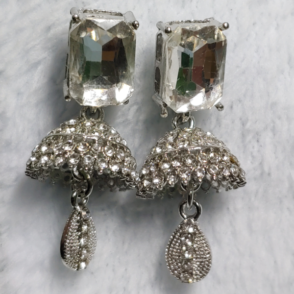 Silver Jacket Earrings