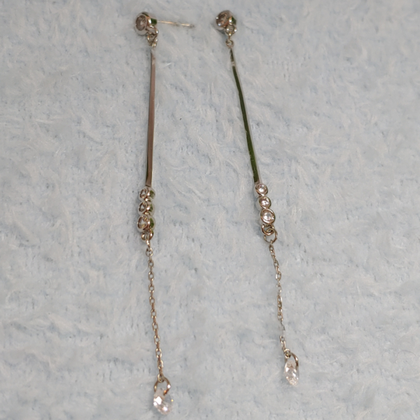 Silver Tassel Earrings